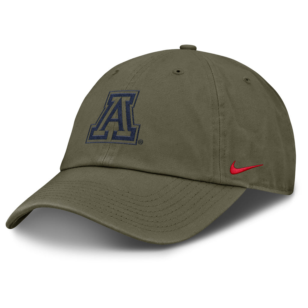 NCAA Arizona Wildcats Nike Tonal Primary Military Adjustable Hat - Green