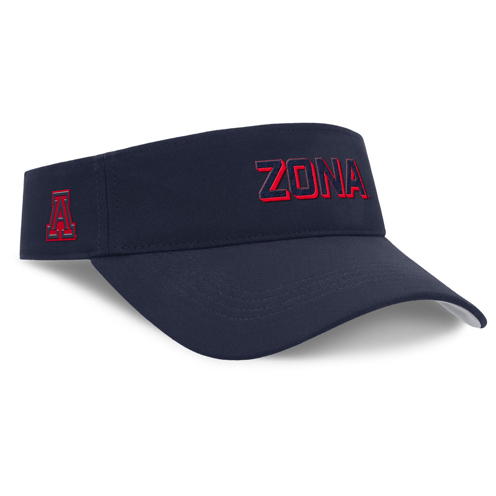 NCAA Arizona Wildcats Nike Ace Practice Visor Hat - Navy