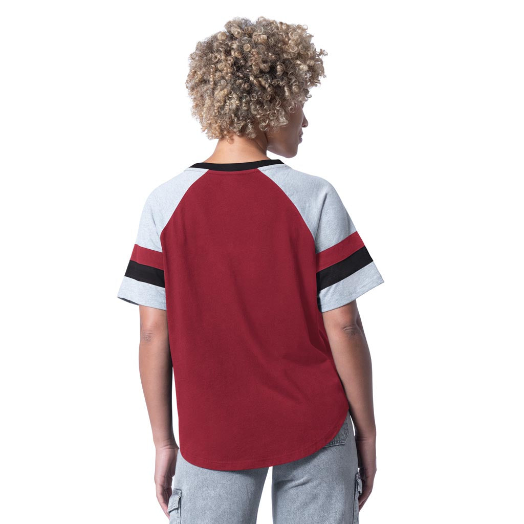 NFL Arizona Cardinals Women's Starter Pinch Hitter T-Shirt - Red