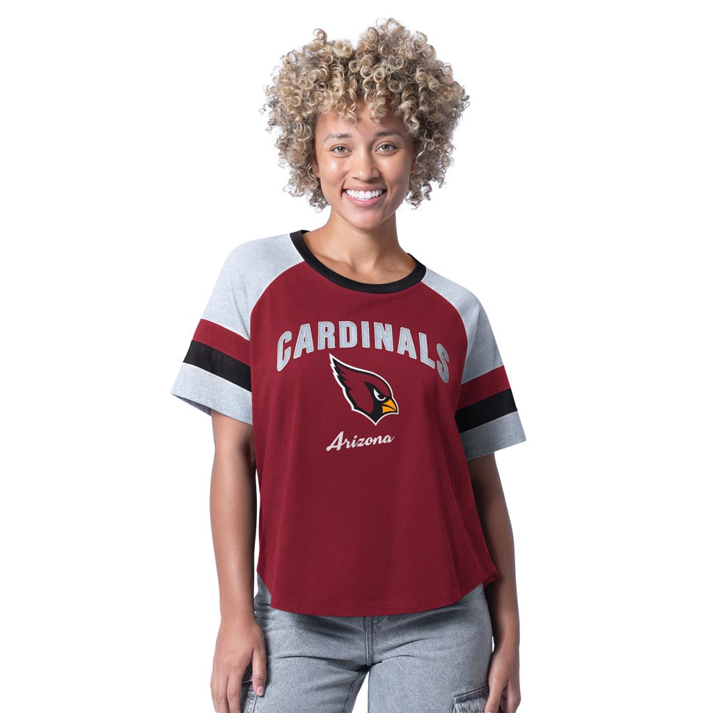 NFL Arizona Cardinals Women's Starter Pinch Hitter T-Shirt - Red