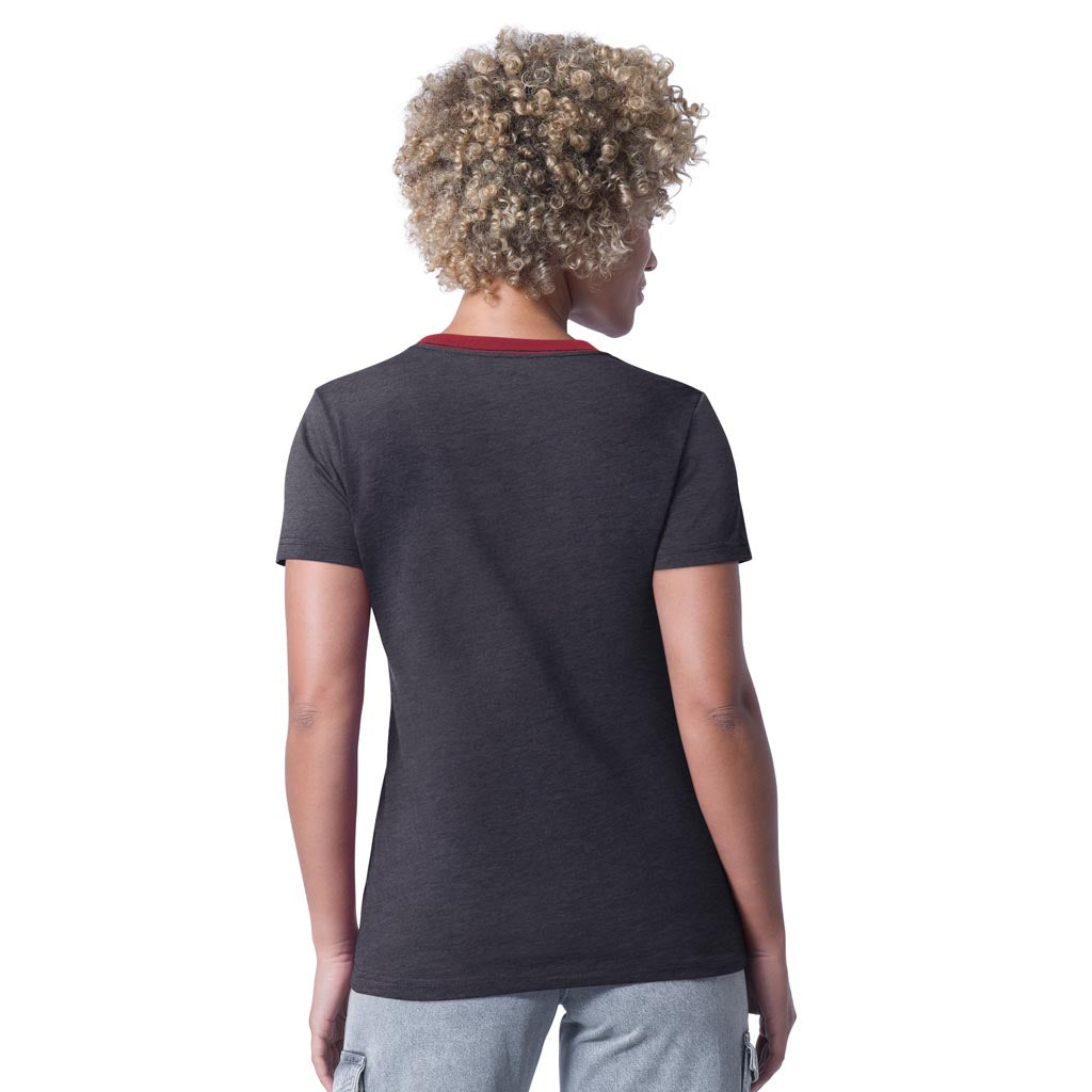 NFL Arizona Cardinals Women's Starter Main Play T-Shirt - Black