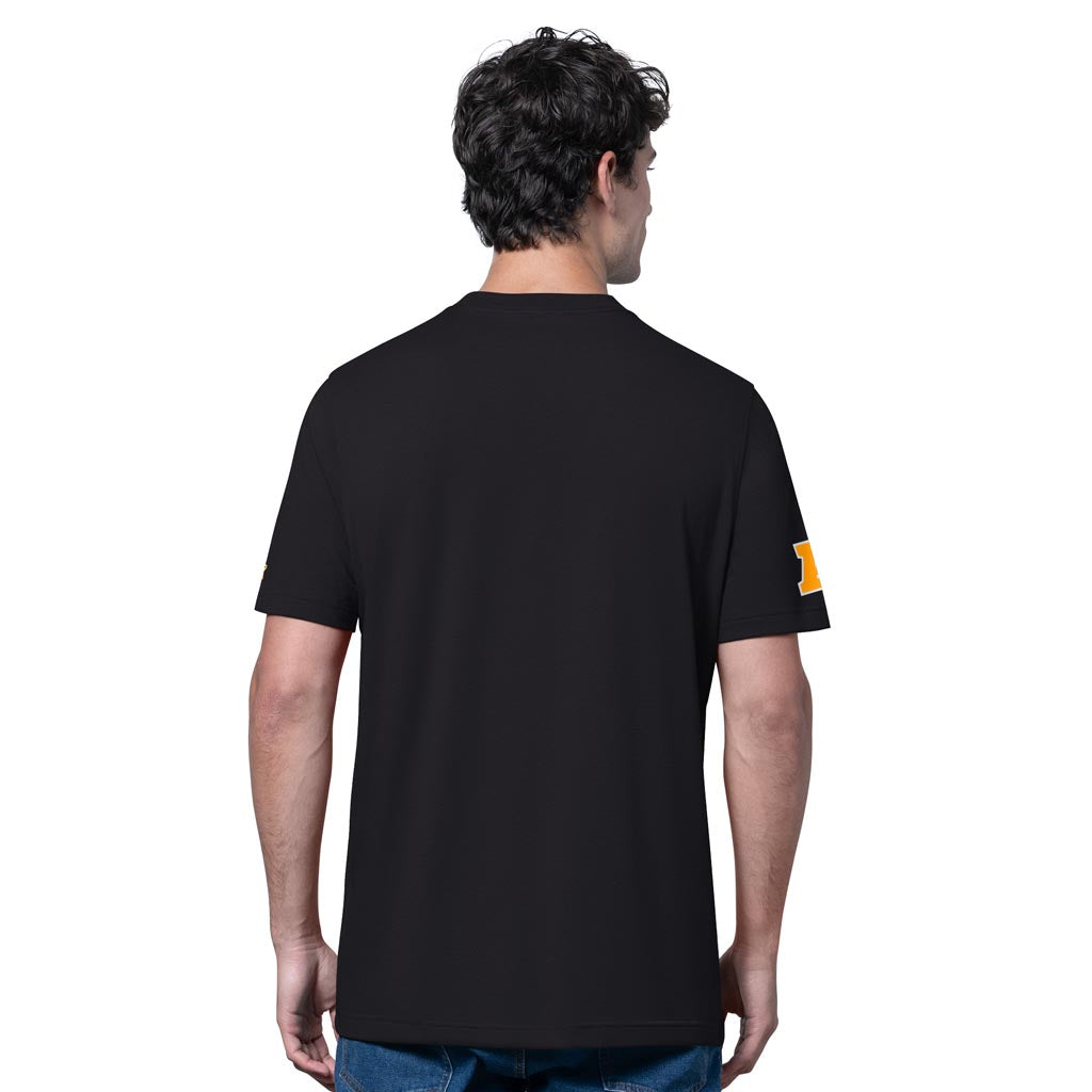 NFL Pittsburgh Steelers Starter End Line Slub T-Shirt - Black
