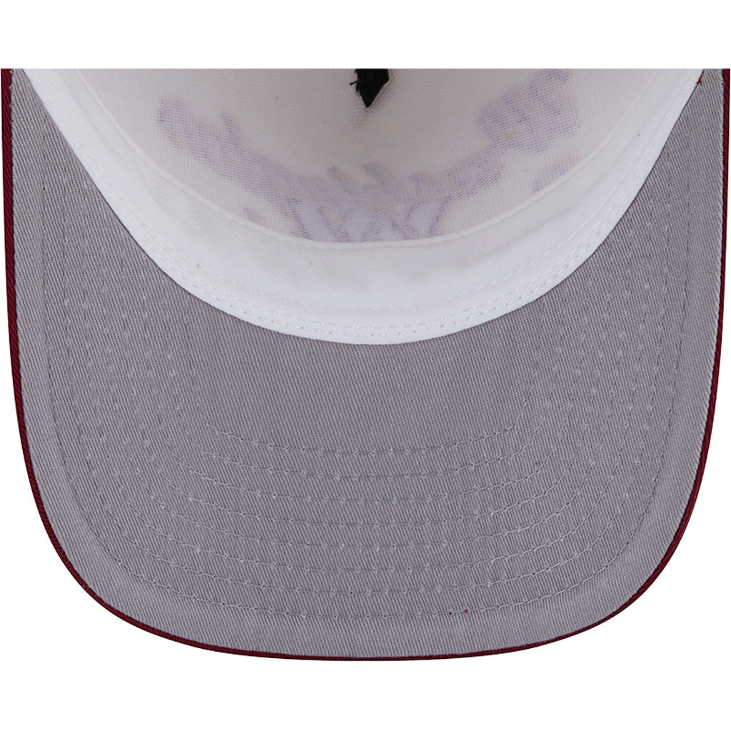 NFL Washington Commanders New Era Chainstitch Two-Tone 9FIFTY A-Frame Snapback Hat - Cream