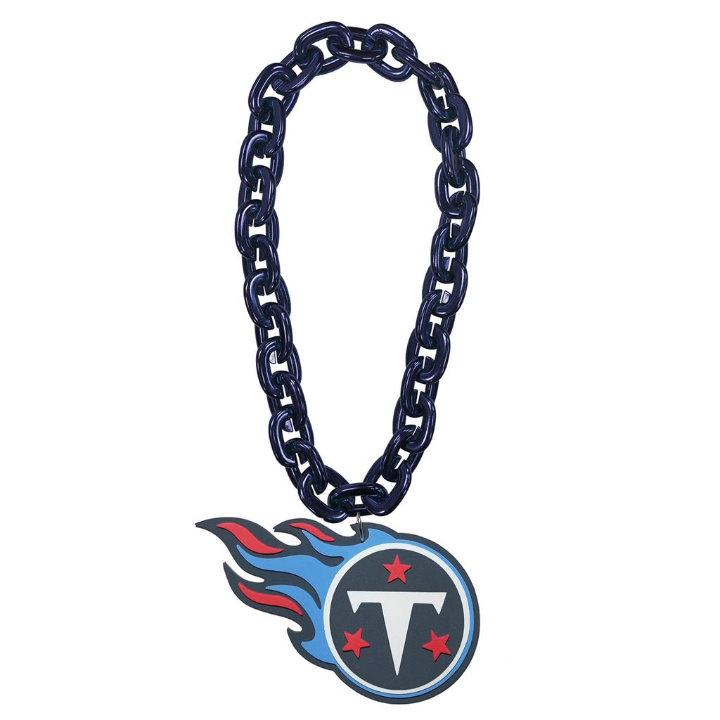 NFL Tennessee Titans Aminco Logo Fan Chain - Navy