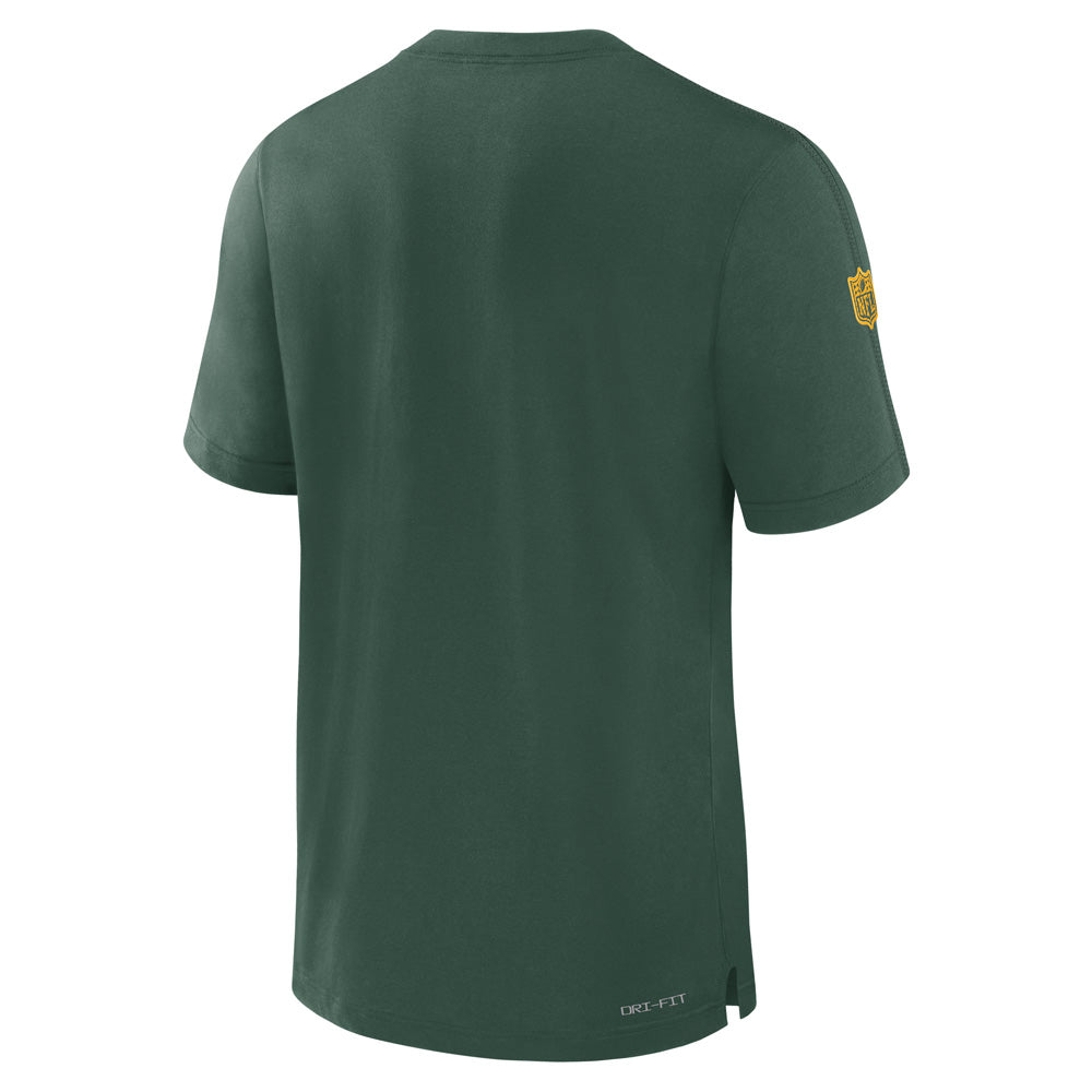 NFL Green Bay Packers Nike Sideline Player Performance T-Shirt - Green