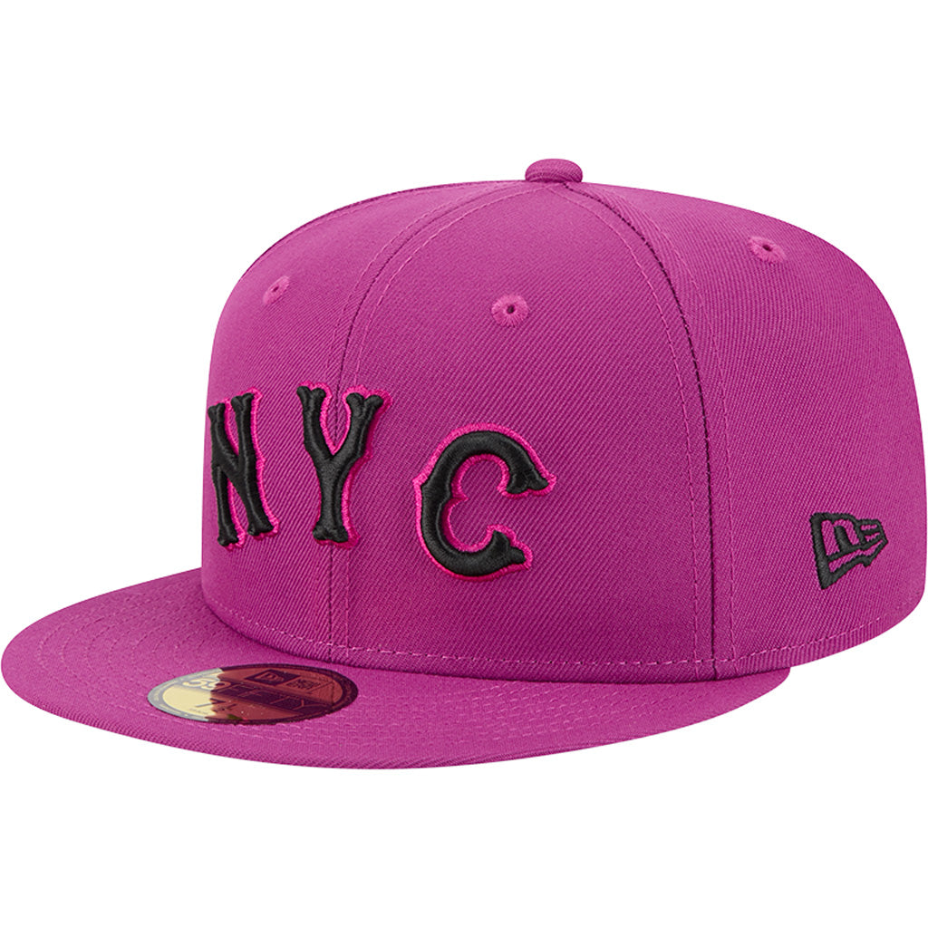 MLB New York Mets New Era City Connect Fan Pack 59FIFTY Fitted Hat - Pink