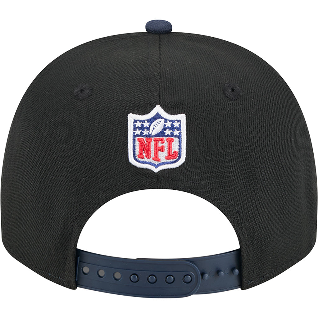 NFL Chicago Bears New Era 2025 Draft 9FIFTY A-Frame Hat - Black