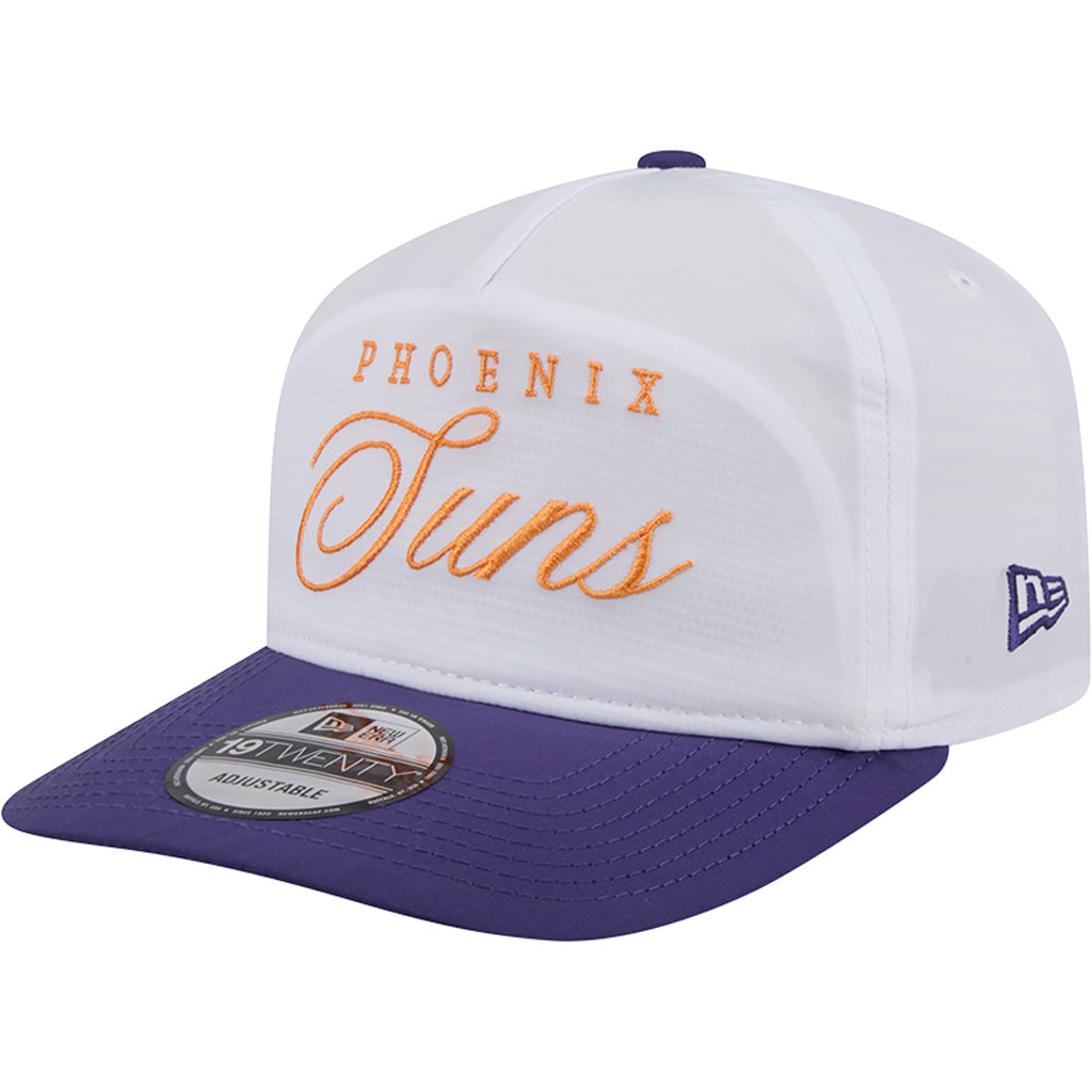 NBA Phoenix Suns New Era 2025 NBA Draft 9FIFTY Golfer Adjustable Hat - White