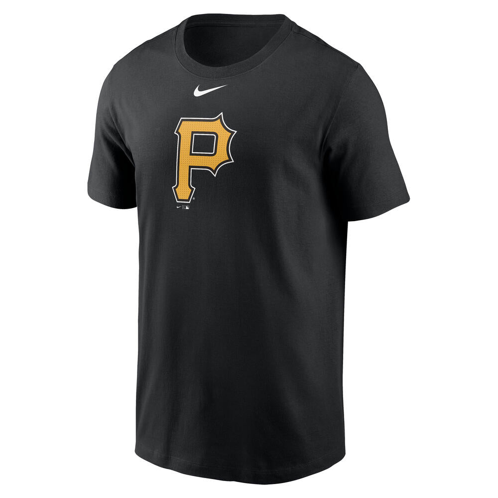 MLB Pittsburgh Pirates Nike FUSE Large Logo T-Shirt - Black