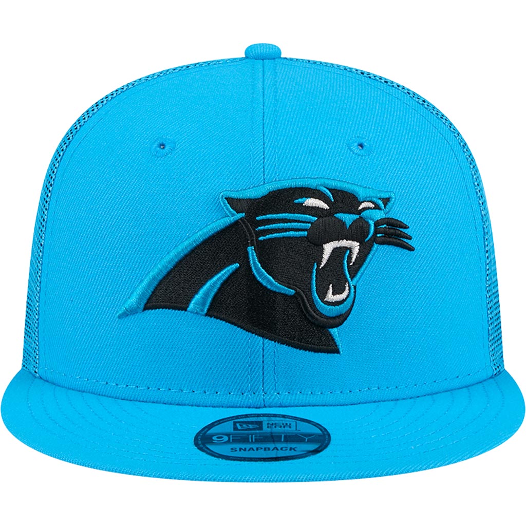 NFL Carolina Panthers New Era 9FIFTY Snapback Trucker Hat - Blue