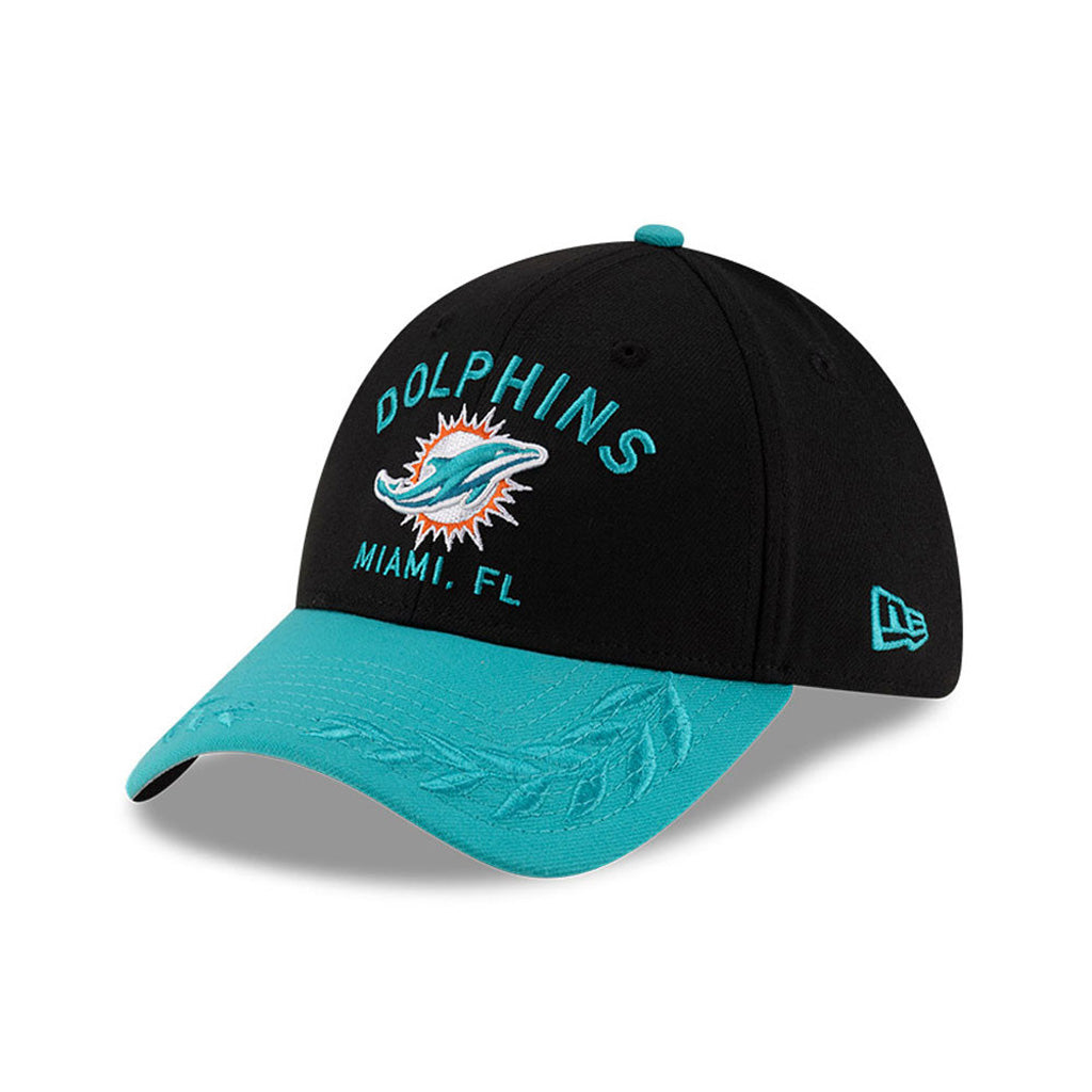 NFL Miami Dolphins New Era 2025 Draft 39THIRTY Flex Fit Hat - Black