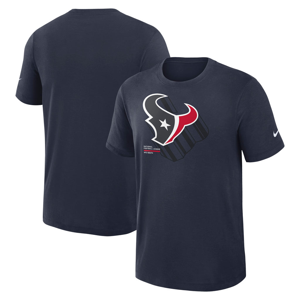 NFL Houston Texans Nike Slub T-Shirt - Navy