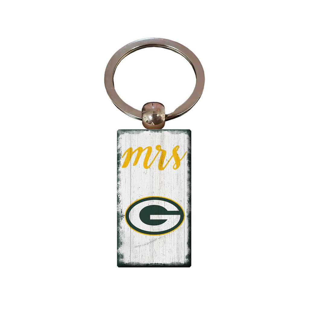 NFL Green Bay Packers Fan Creations Mrs Keychain