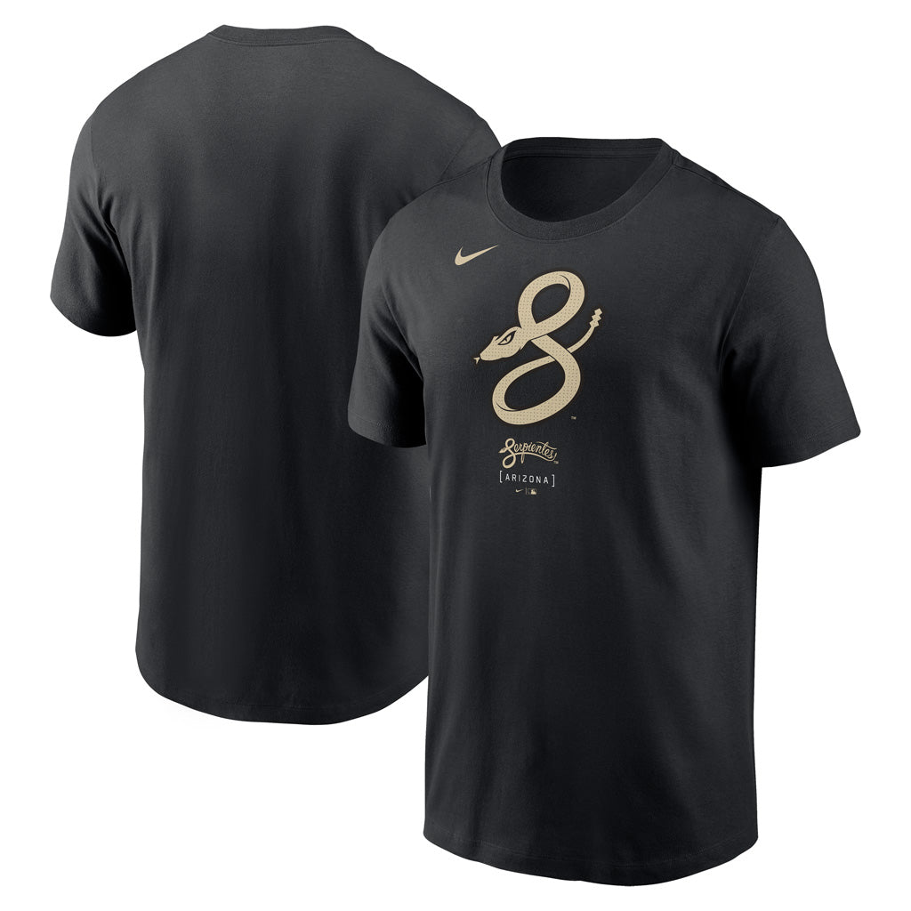 MLB Arizona Diamondbacks Nike City Connect FUSE Large Logo Essential T-Shirt - Black