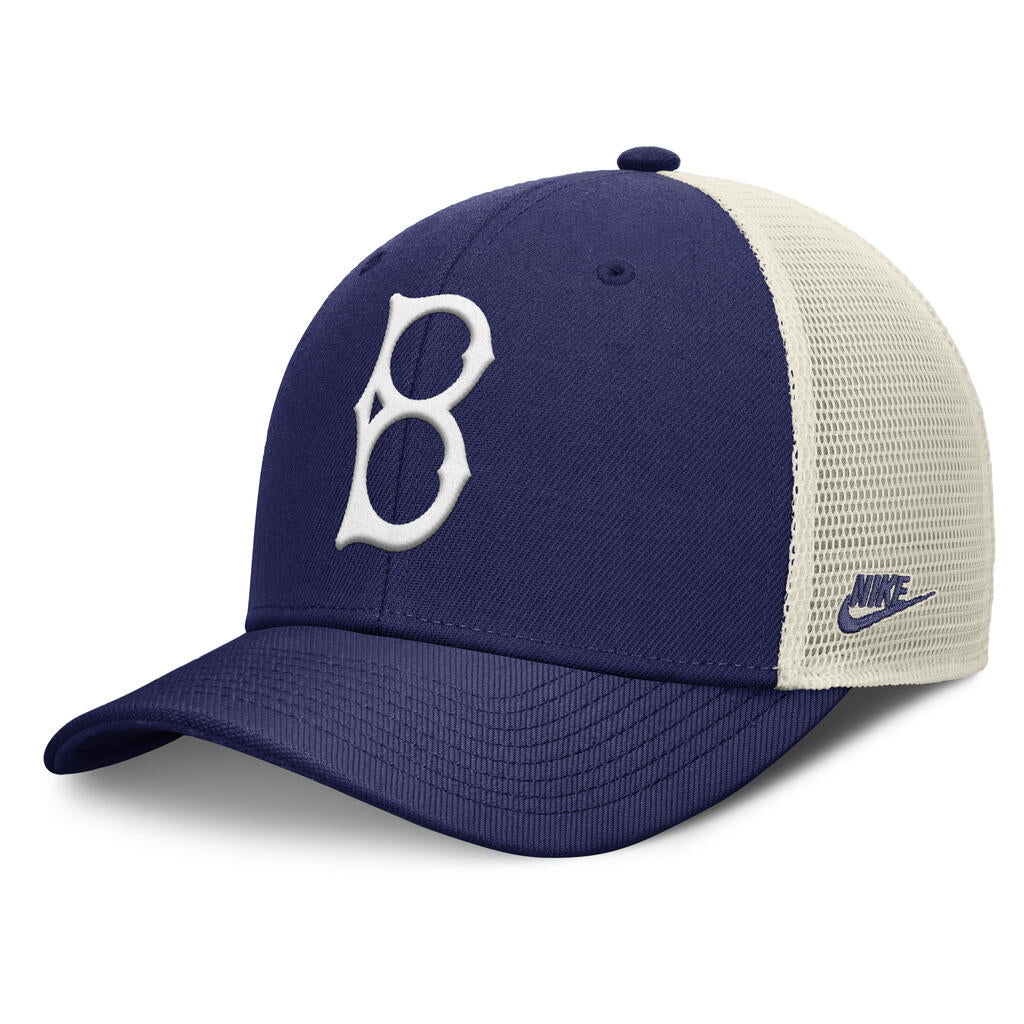 MLB Los Angeles Dodgers Nike Cooperstown Trucker Snapback Hat - Blue