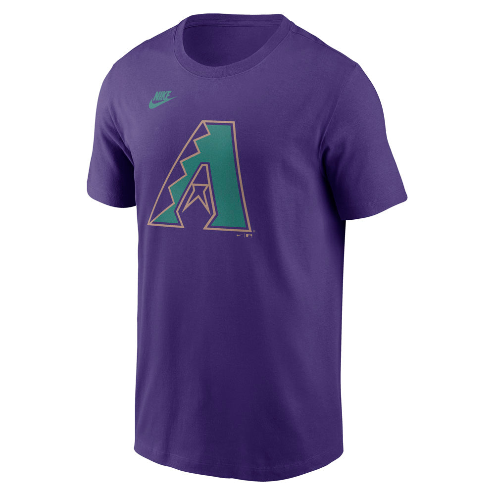 MLB Arizona Diamondbacks Nike Cooperstown Team Essential T-Shirt - Purple