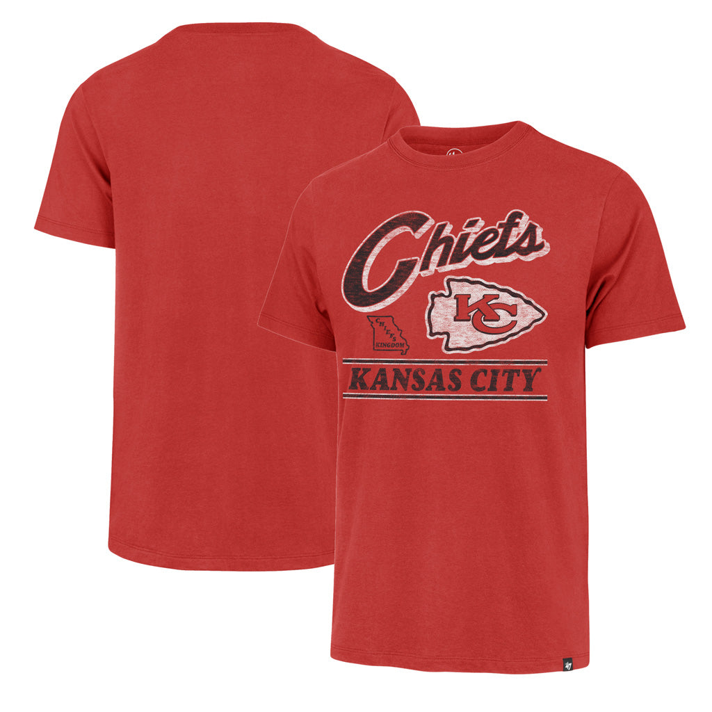 NFL Kansas City Chiefs &#39;47 Fly By Franklin T-Shirt - Red