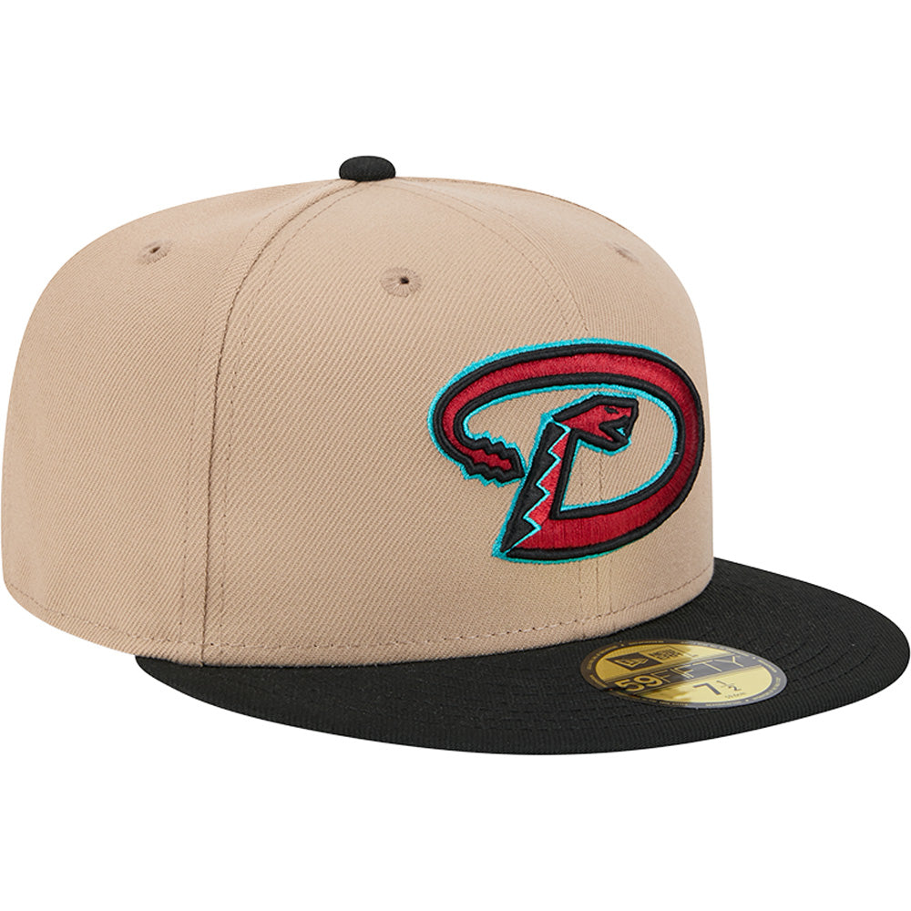 MLB Arizona Diamondbacks New Era Camel 59FIFTY Fitted Hat