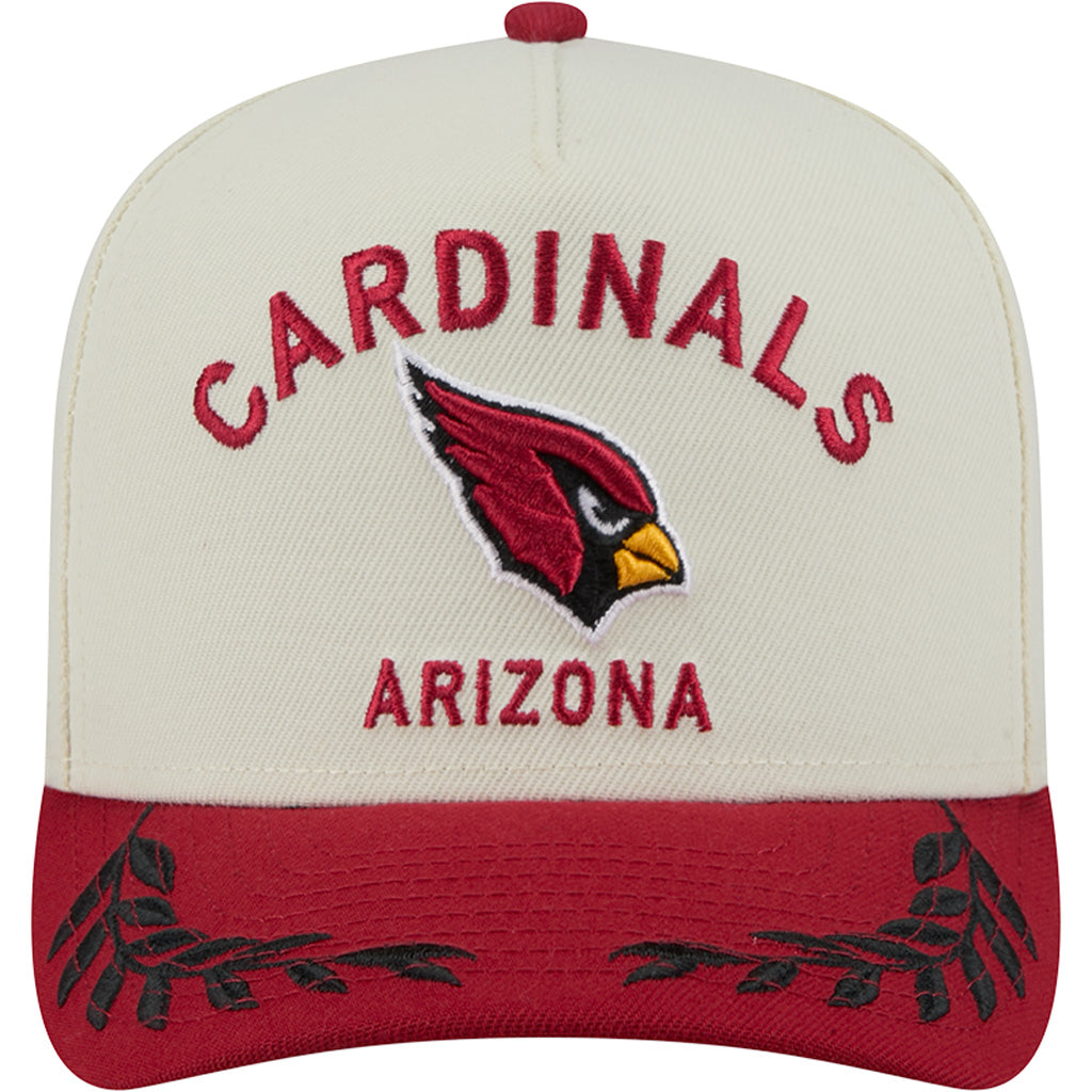NFL Arizona Cardinals New Era 2025 Draft 9FIFTY A-Frame Hat - Chrome