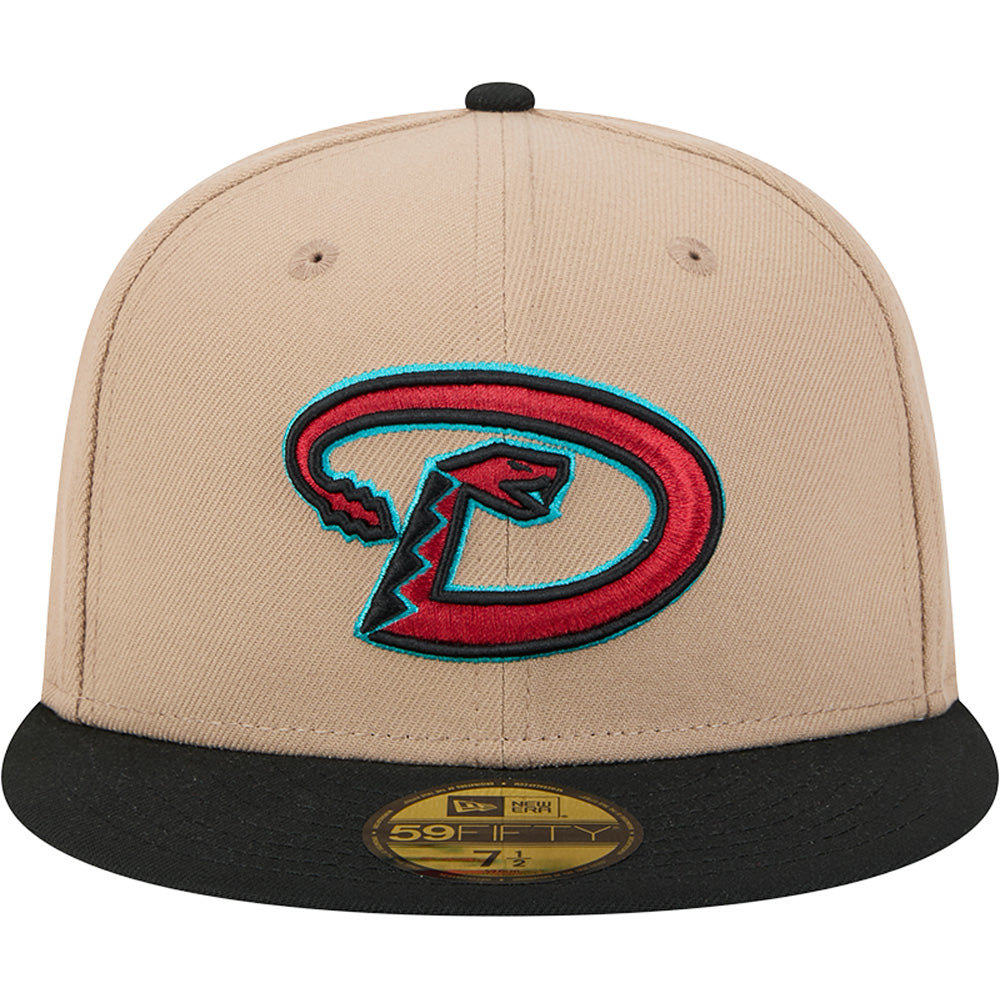 MLB Arizona Diamondbacks New Era Camel 59FIFTY Fitted Hat