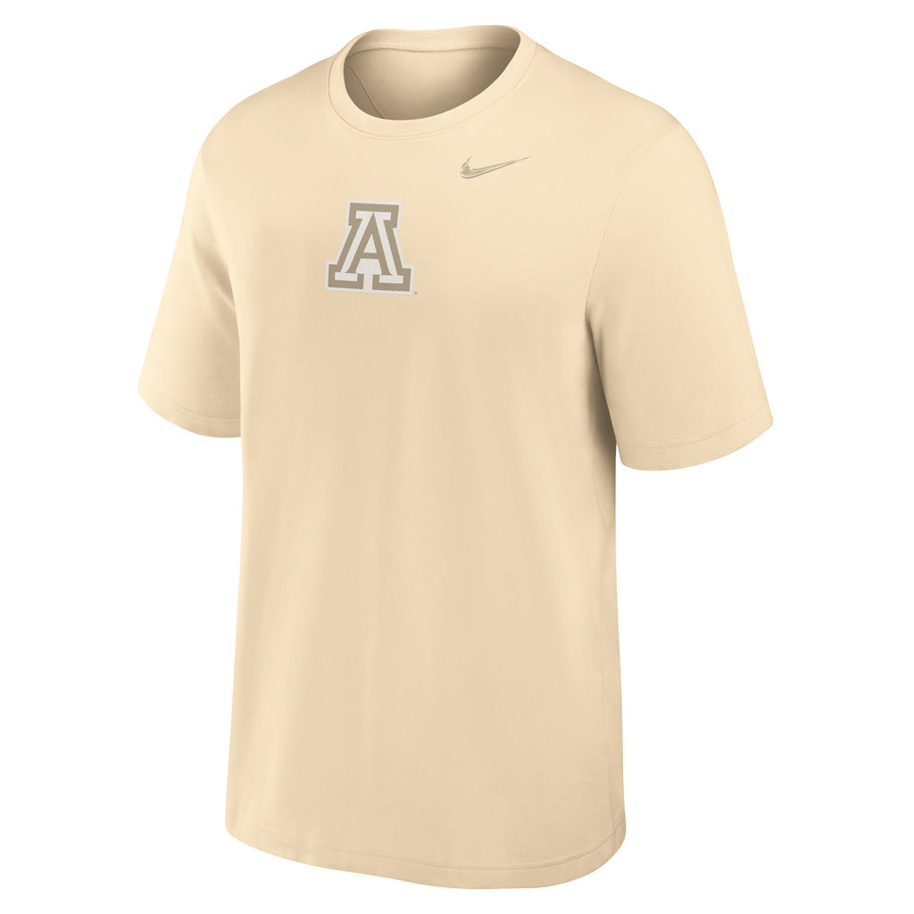 NCAA Arizona Wildcats Nike Performance Dri-Fit Primary Statement T-Shirt - Tan