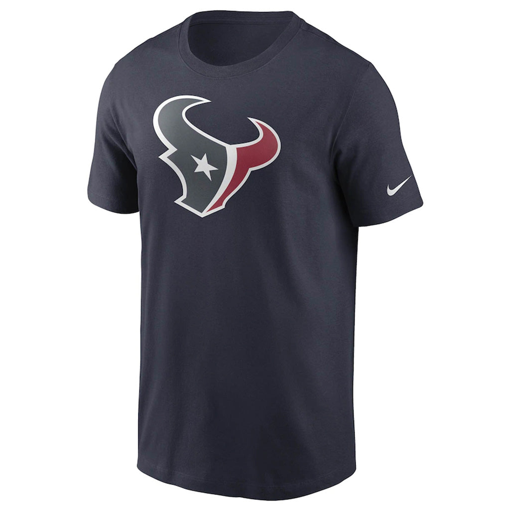 NFL Houston Texans Nike Cotton Essential Logo T-Shirt - Navy