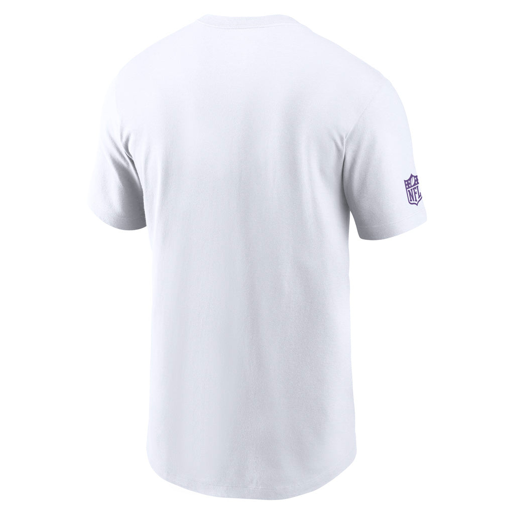 NFL Minnesota Vikings Nike Dri-Fit Crew Alternate T-Shirt - White