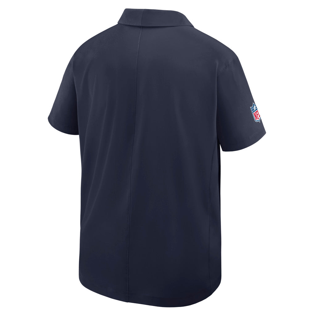 NFL Dallas Cowboys Nike Dri-Fit Sideline Woven Polo - Navy
