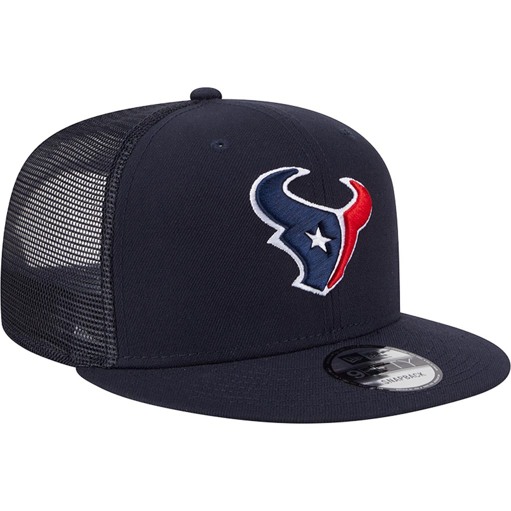 NFL Houston Texans New Era 9FIFTY Snapback Trucker Hat - Navy