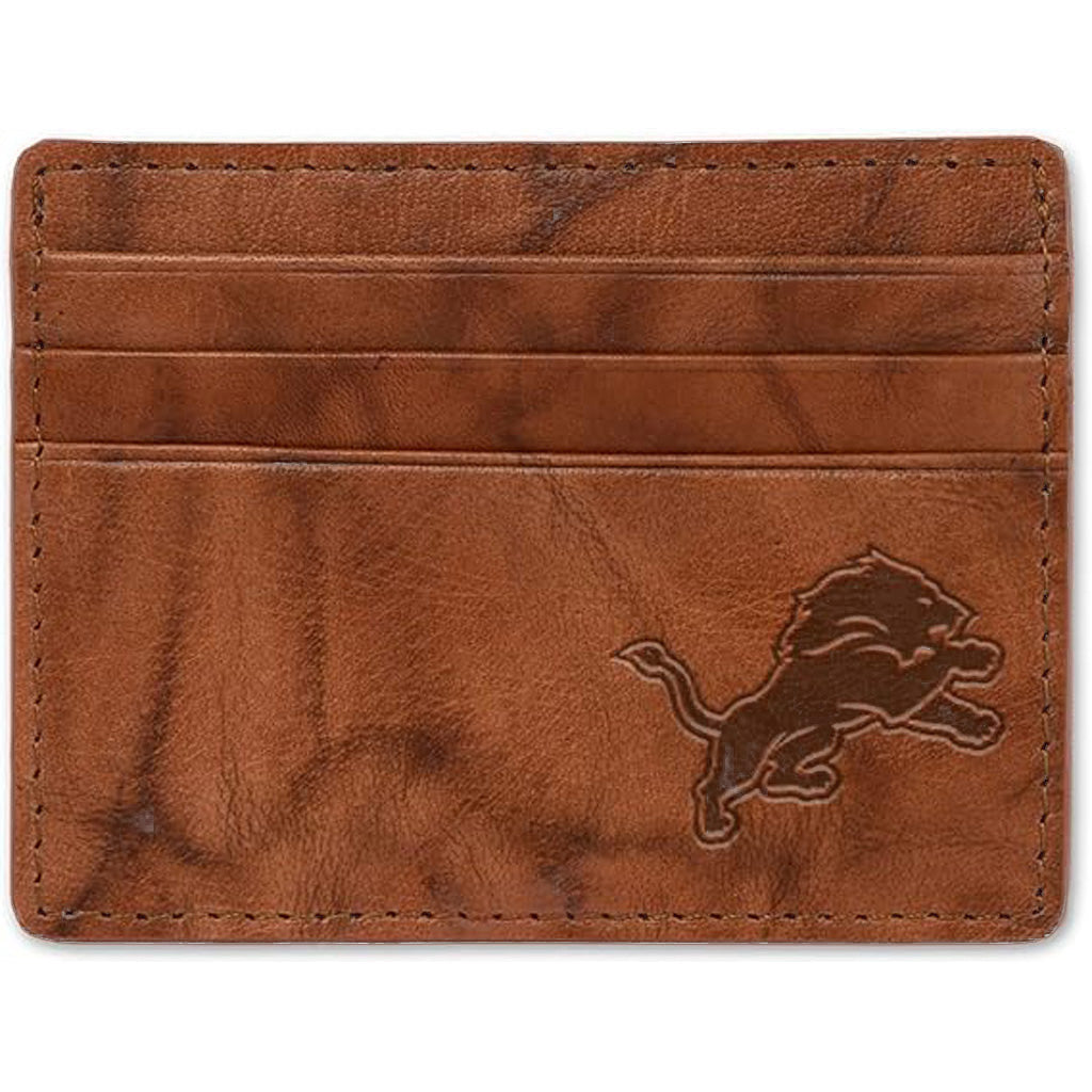 NFL Detroit Lions Rico Credit Card Wallet - Tan