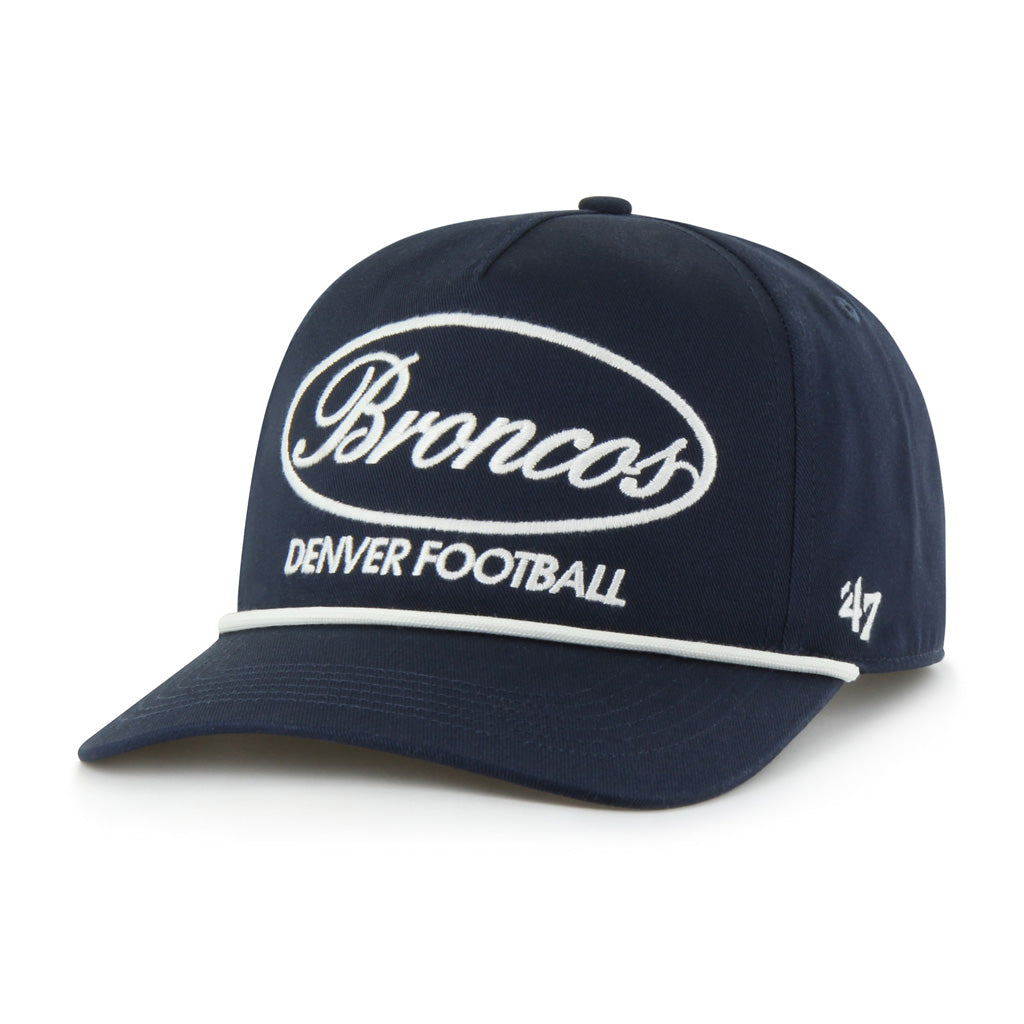 NFL Denver Broncos '47 Foundational Hitch Snapback Hat - Navy