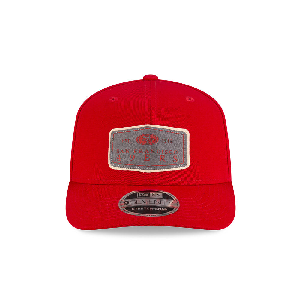 NFL San Francisco 49ers Labeled 9SEVENTY Stretch-Snapback Hat - Red