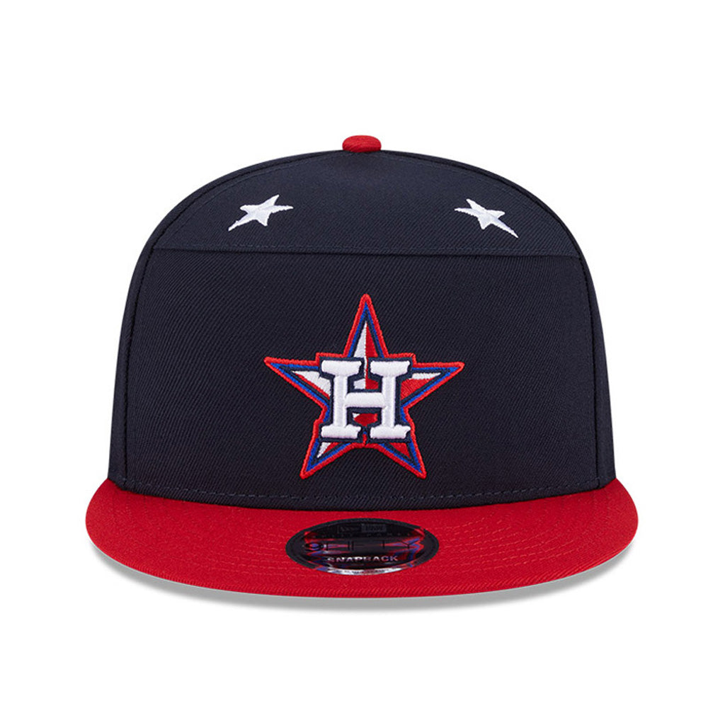 MLB Houston Astros New Era 2025 All Star Game Workout 9FIFTY Split Panel Snapback Hat - Navy