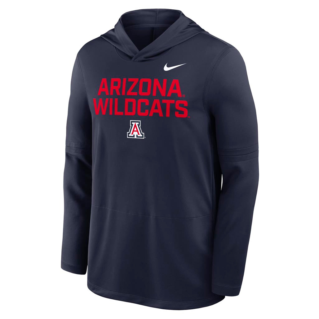 NCAA Arizona Wildcats Nike Script Lightweight Pullover Hoodie - Navy
