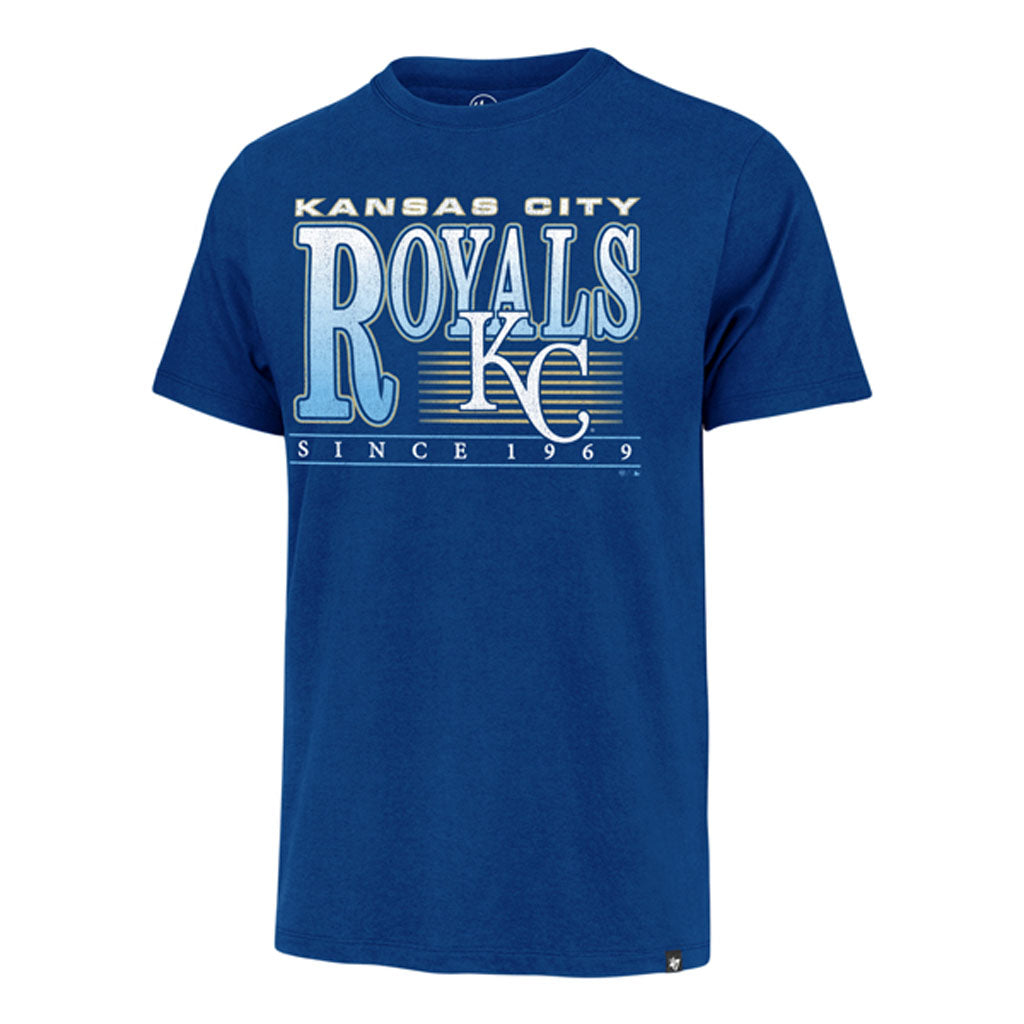 MLB Kansas City Royals '47 Wynwood Franklin T-Shirt - Blue