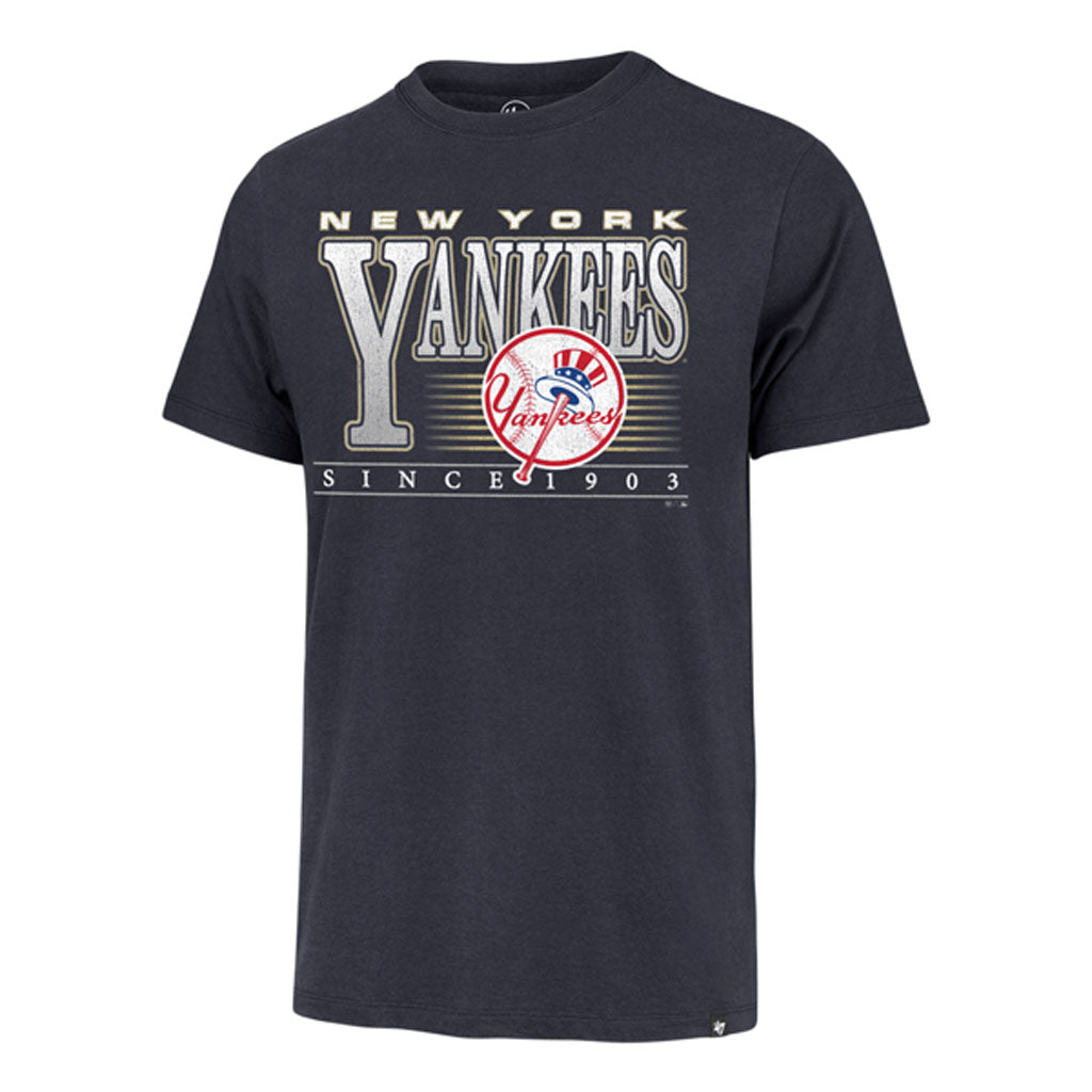 MLB New York Yankees '47 Wynwood Franklin T-Shirt - Navy