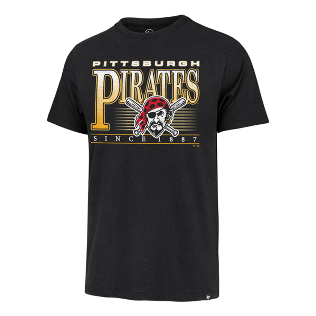 MLB Pittsburgh Pirates '47 Wynwood Franklin T-Shirt - Black