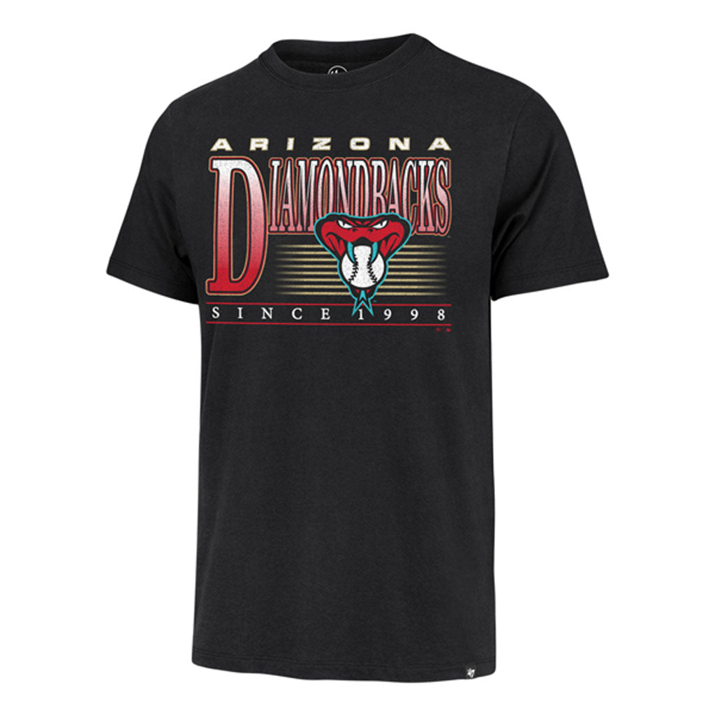 MLB Arizona Diamondbacks '47 Wynwood Franklin T-Shirt - Black