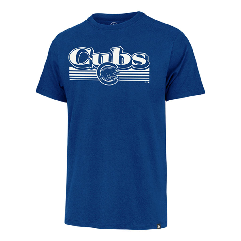 MLB Chicago Cubs '47 Script Fade Franklin T-Shirt - Blue