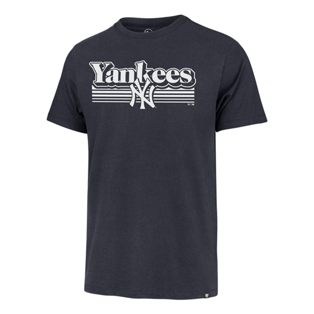 MLB New York Yankees '47 Script Fade Franklin T-Shirt - Navy