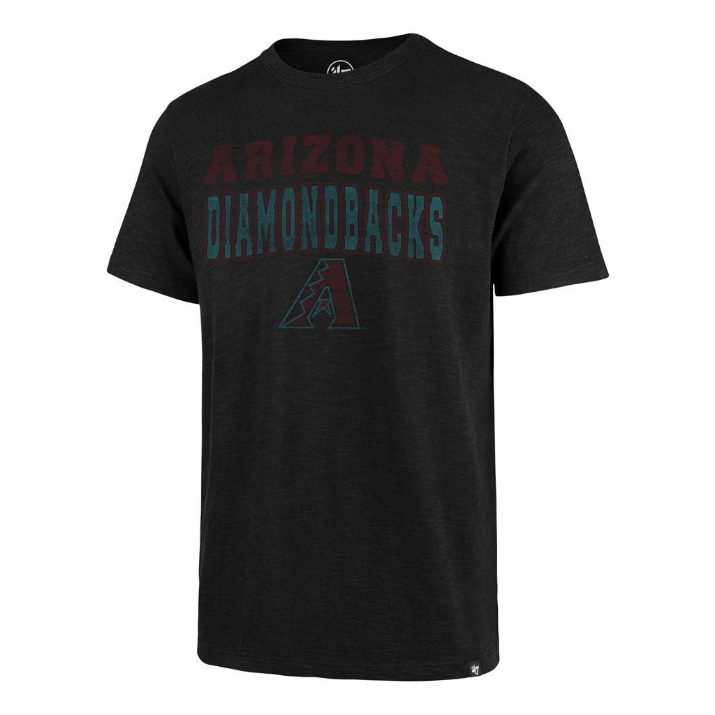MLB Arizona Diamondbacks '47 Stadium Wave Scrum T-Shirt - Black