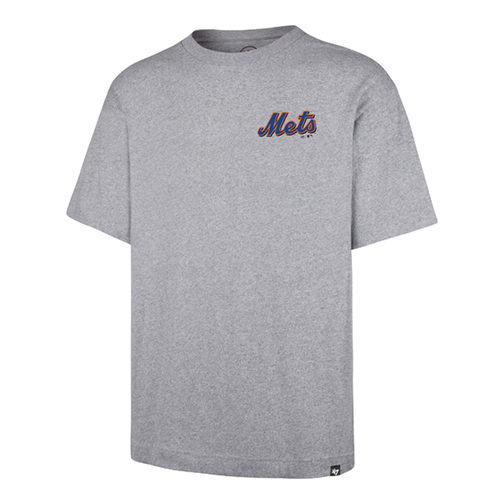 MLB New York Mets '47 History Lock Foundation T-Shirt - Gray