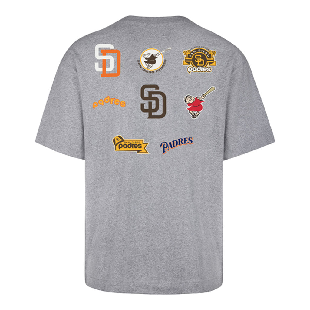 MLB San Diego Padres '47 History Lock Foundation T-Shirt - Gray