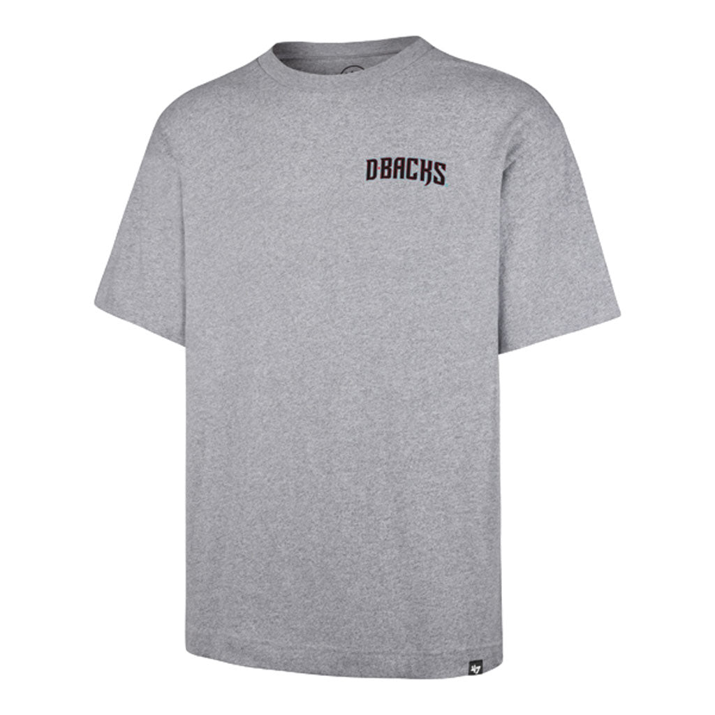 MLB Arizona Diamondbacks '47 History Lock Foundation T-Shirt - Gray