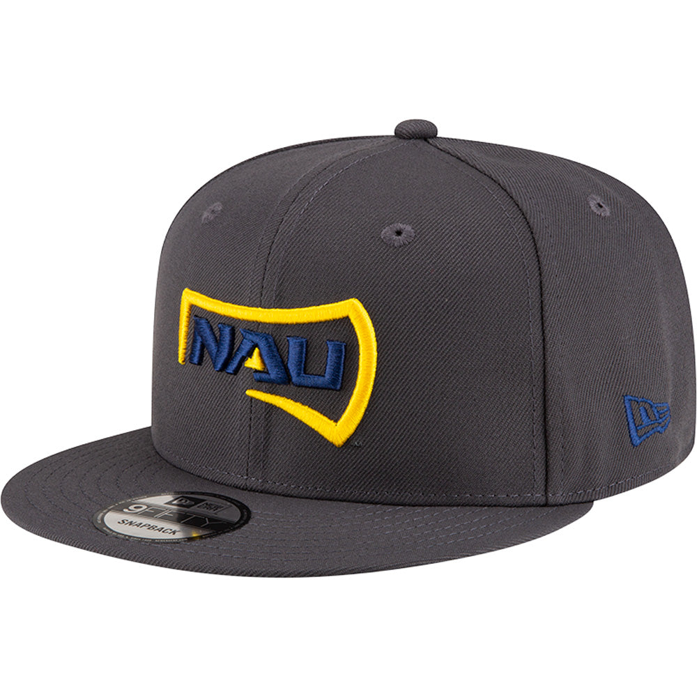 NCAA Northern Arizona Lumberjacks New Era Basic 9FIFTY Snapback Hat - Graphite