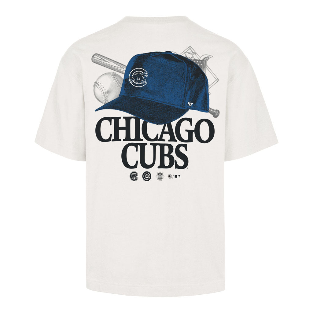 MLB Chicago Cubs '47 In The Paper Foundation T-Shirt - Sand