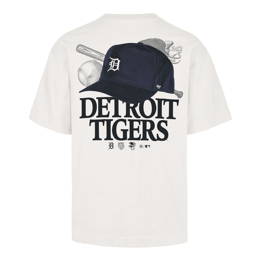 MLB Detroit Tigers '47 In The Paper Foundation T-Shirt - Sand