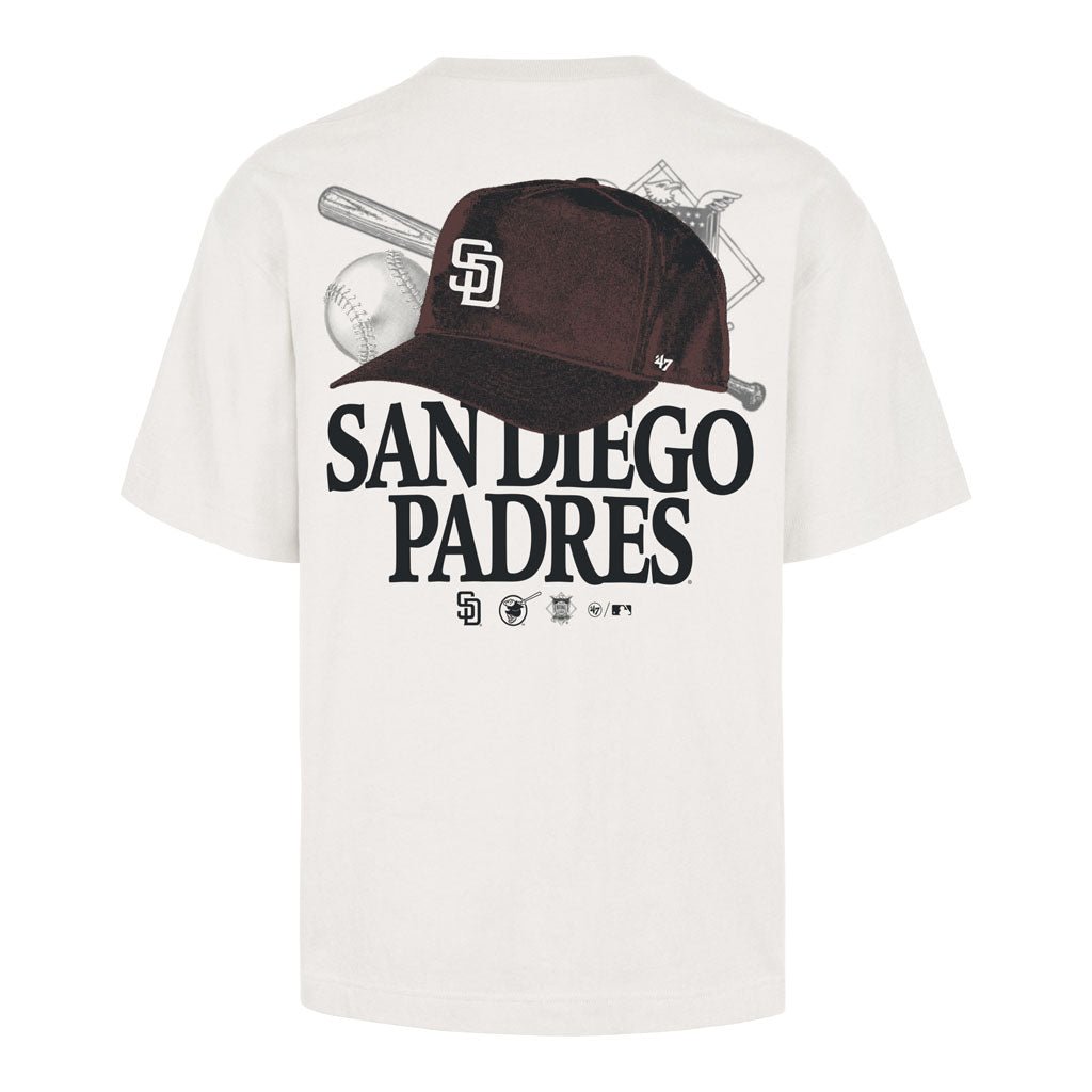 MLB San Diego Padres '47 In The Paper Foundation T-Shirt - Sand