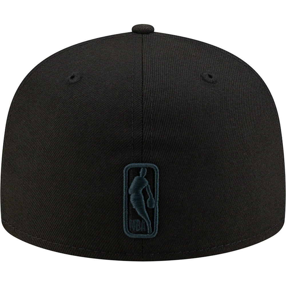 NBA Phoenix Suns New Era Gorilla Head Orange Outline 59FIFTY Fitted Hat - Black
