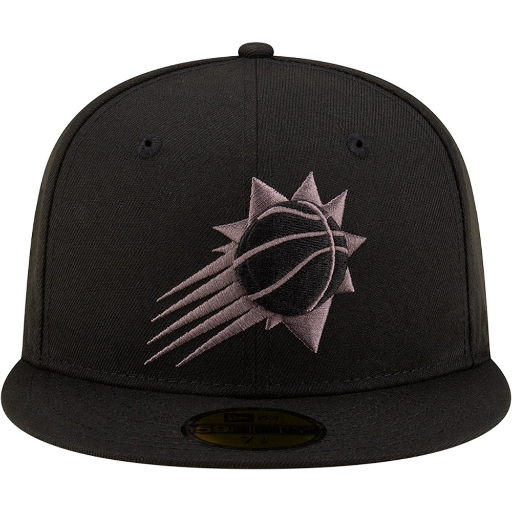 NBA Phoenix Suns New Era Black/Graphite Shooting Ball 59FIFTY Hat - Black